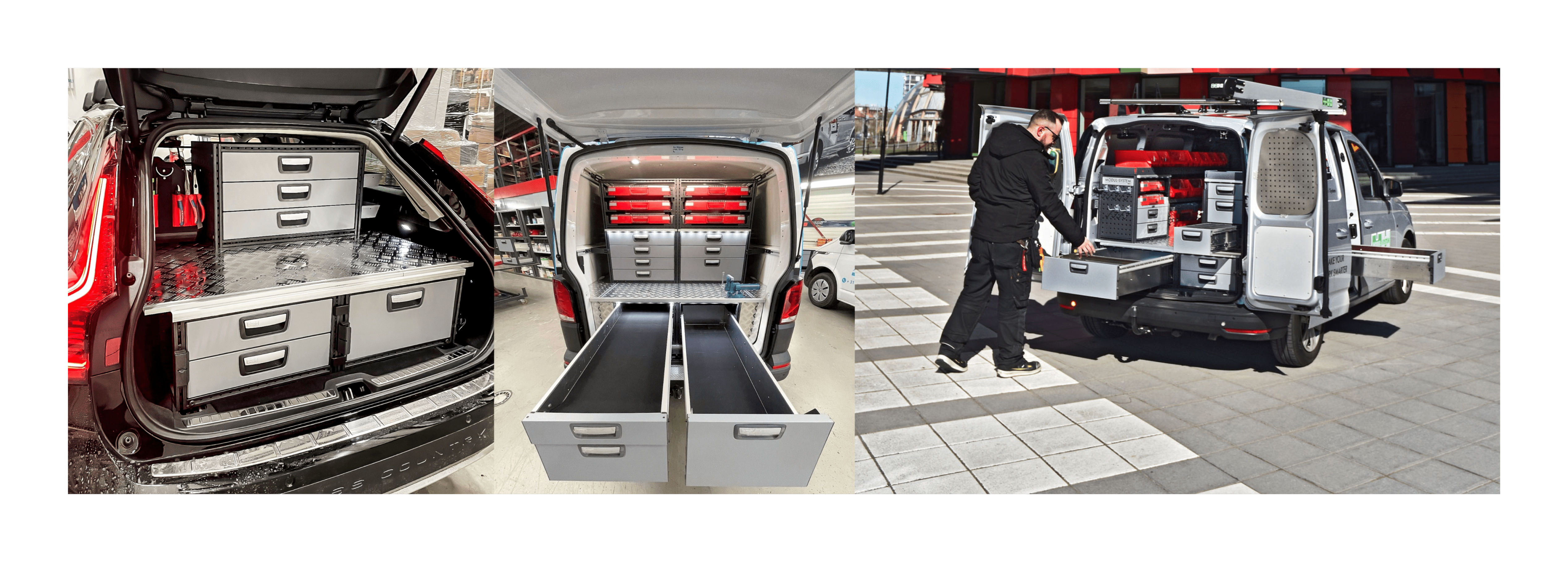 Pre-Configured Storage Systems for your Van